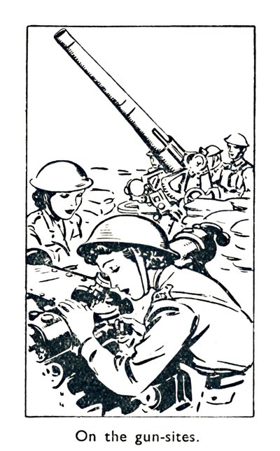 En los sitios de armas, 1940 de Unbekannt