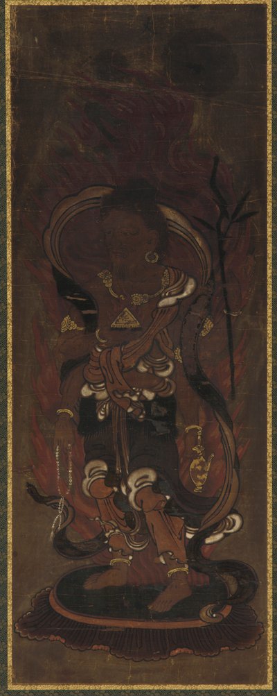 Uno de los doce deva: Kwa-ten Agni, finales del siglo XV-principios del siglo XVI de Unbekannt