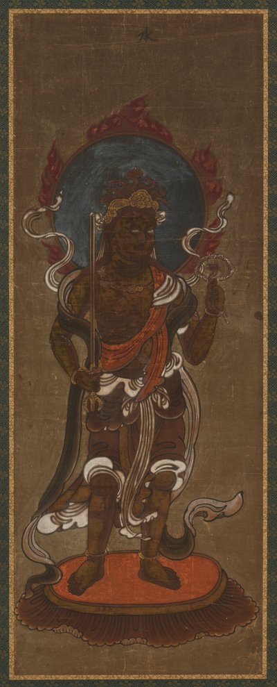 Uno de los doce deva: Sui-ten Varuna, finales del siglo XV-principios del siglo XVI de Unbekannt