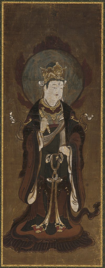 Uno de los doce deva: Taishaku-ten Indra, finales del siglo XV-principios del siglo XVI de Unbekannt