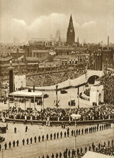 Apertura del túnel de Mersey, Liverpool, 18 de julio de 1934, 1935 de Unbekannt