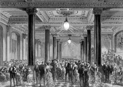 Inauguración de las nuevas oficinas del Daily Telegraph, Fleet Street, Londres, 28 de junio de 1882 de Unbekannt