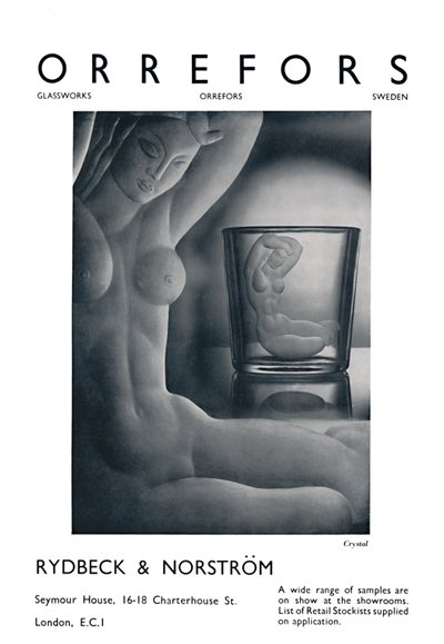 Orefors - Cristal - Rydbeck & Norström, 1939 de Unbekannt