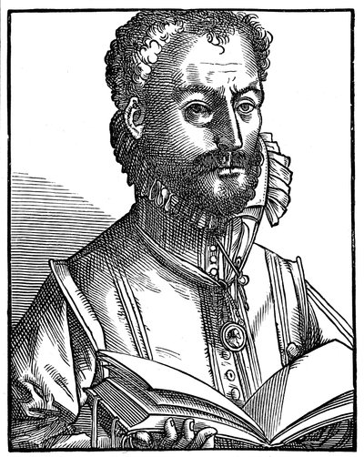 Orlandus Lassus, compositor y músico renacentista flamenco, siglo XVI de Unbekannt