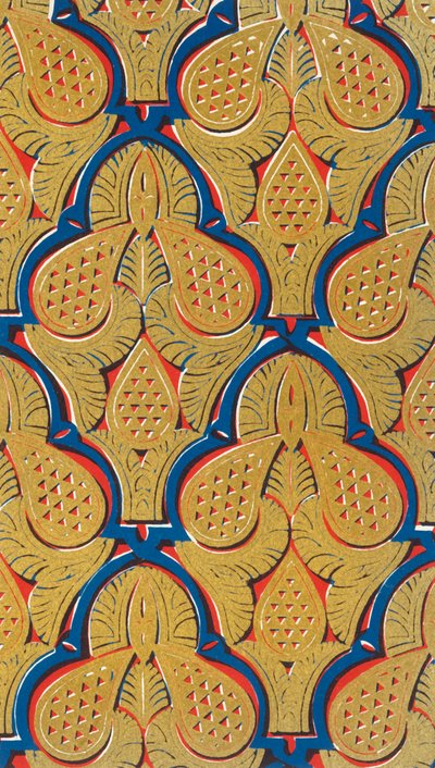 Ornamentos en enjutas de arcos, Sala de los Abencerrajes, 1907 de Unbekannt