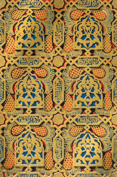 Ornamentos en paneles, Salón de Embajadores, 1907 de Unbekannt