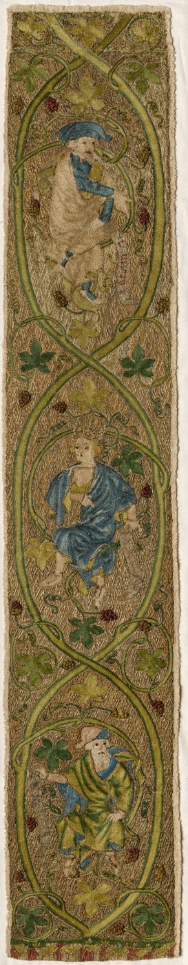 Orphrey Band: El Árbol de Jesé, c. 1350 de Unbekannt