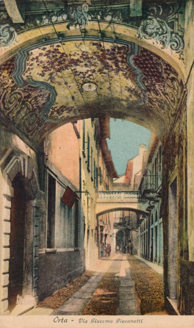 Orta - Via Giaccomo Giovanetti de Unbekannt
