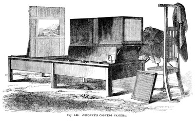 Cámara de copiado de Osborne, 1866 de Unbekannt