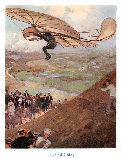 Otto Lilienthal, aeronauta alemán, principios del siglo XX de Unbekannt