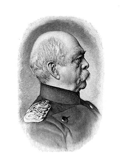 Otto von Bismarck, estadista alemán, 1885 de Unbekannt
