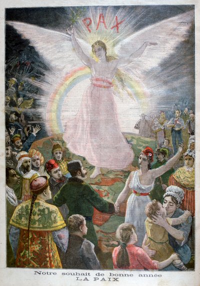 Nuestra Esperanza para el Año Nuevo: Paz, 1894 de Unbekannt