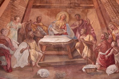 Iglesia de Nuestra Señora de la Asunción. Natividad. Cordon, Francia de Unbekannt