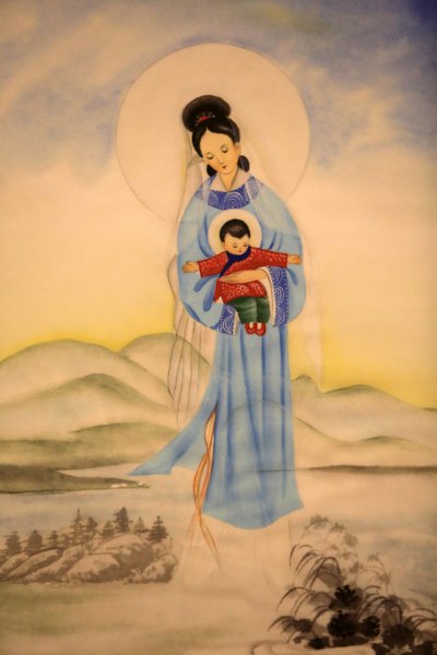 Nuestra Señora de China. Cripta. Basílica de Notre-Dame de Fourviere de Unbekannt