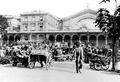 Fuera de la Gare de l