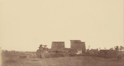 Vista del Palacio de Karnak de Unbekannt