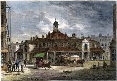 Mercado de Oxford, siglo XIX de Unbekannt