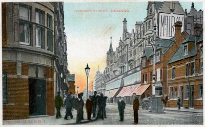 Calle Oxford, Reading, Berkshire, c1900s-c1910s de Unbekannt