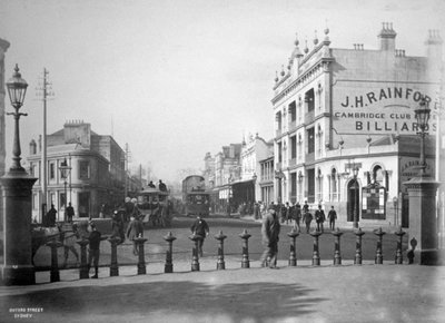 Calle Oxford, Sídney, Nueva Gales del Sur, Australia, c. 1885 de Unbekannt