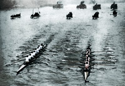 Carrera de botes de Oxford y Cambridge, Londres, 1926-1927 de Unbekannt