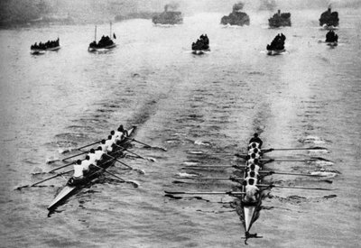 Carrera de botes de Oxford y Cambridge, Londres de Unbekannt