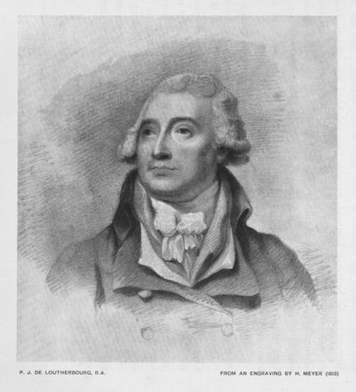 P.J. De Loutherbourg, R.A., c1900 de Unbekannt