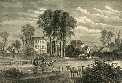 Paddington Green en 1750, c. 1876 de Unbekannt