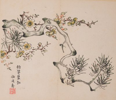 Página de Shi Zhu Zhai de Unbekannt