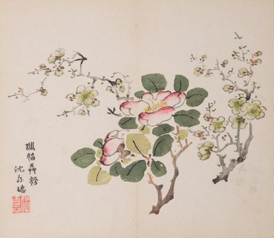 Página de Shi Zhu Zhai de Unbekannt