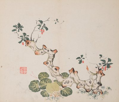 Página de Shi Zhu Zhai de Unbekannt