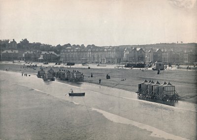 Paignton - Las arenas, desde el muelle, 1895 de Unbekannt