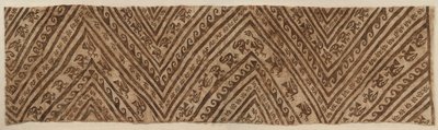 Envoltura pintada para momia, c.1100-1400 d.C. de Unbekannt