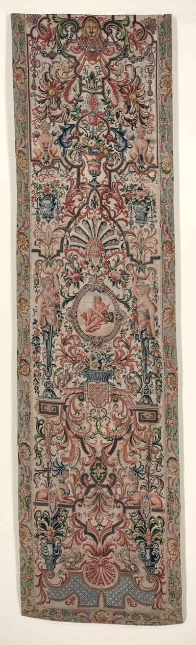 Par de colgaduras de cama bordadas, c. 1690 de Unbekannt