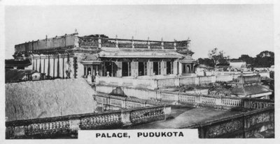 Palacio, Pudukottai, Tamil Nadu, India, c1925 de Unbekannt