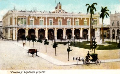 Palacio y Capitanía General, Cuba de Unbekannt