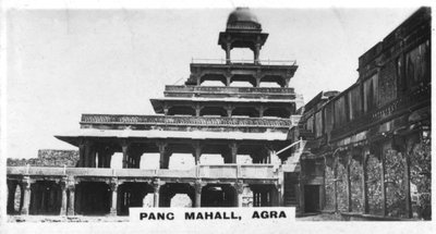 Panch Mahal, Fatehpur Sikri, Agra, India, c1925 de Unbekannt