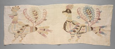 Panel, fragmento de sábana, 1700s de Unbekannt