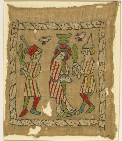 Panel que representa la Flagelación, alemán, siglo XIV de Unbekannt