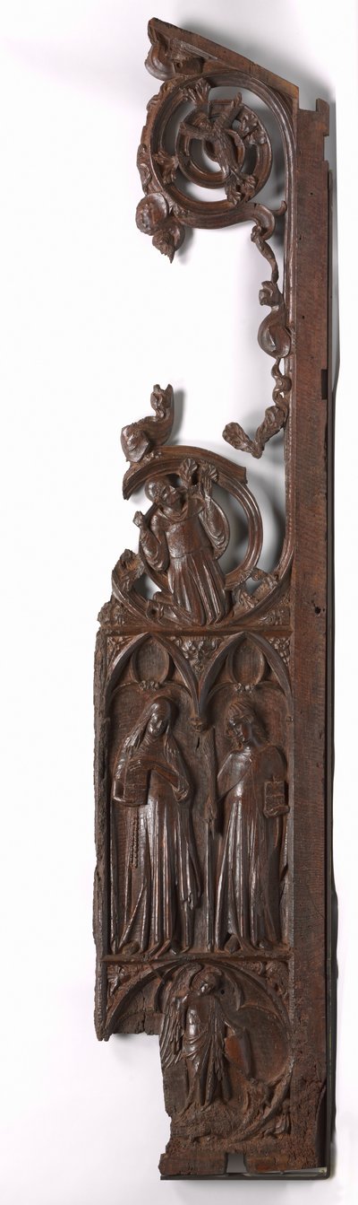 Panel de un Coro, c. 1330-1340 de Unbekannt