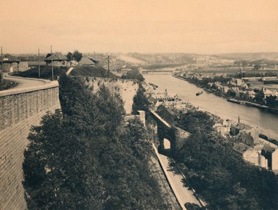 Panorama del Mosa visto desde la ruta Maravillosa de Unbekannt