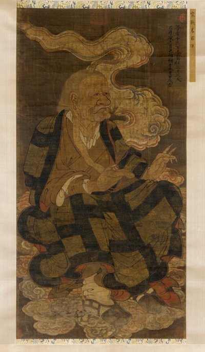 Panthaka, el décimo venerable Luohan, 1345 de Unbekannt