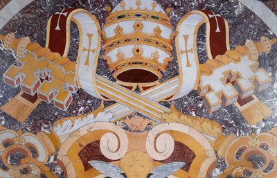 Escudos papales - Museo del Vaticano - Roma, Italia de Unbekannt