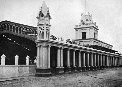 Estación Central de Ferrocarril Paraguayo, Asunción, Paraguay, 1911 de Unbekannt