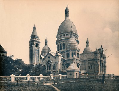 París. - La Basílica del Sagrado Corazón, c1910 de Unbekannt