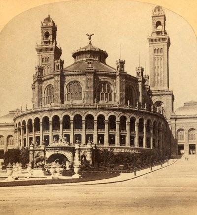 París, Palacio de Trocadero, c. 1900 de Unbekannt