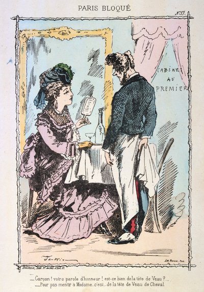 París sitiado, 1870-1871 de Unbekannt