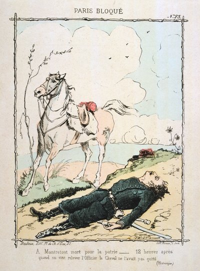 París sitiado, 1870-1871 de Unbekannt