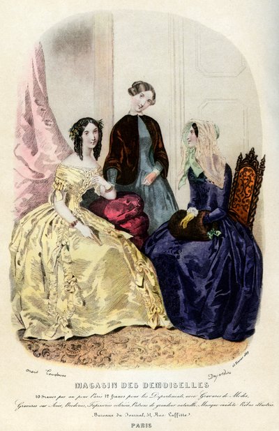 Modas parisinas del siglo XIX, 1849 1938 de Unbekannt