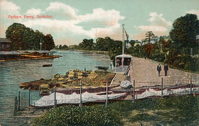 Ferry de Parker, Surbiton, c1907 de Unbekannt