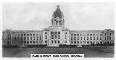 Edificios del Parlamento, Regina, Saskatchewan, Canadá, c1920s de Unbekannt